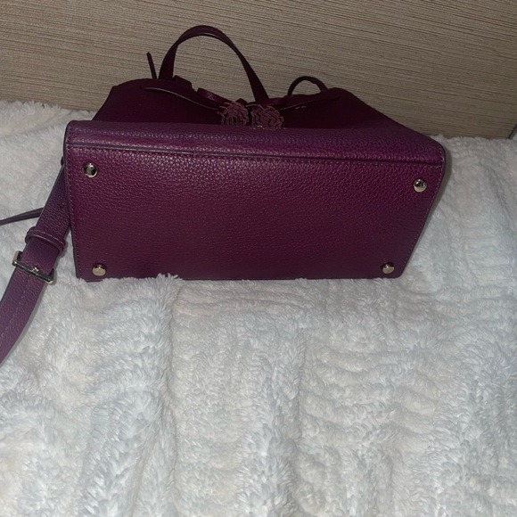 Kate Spade Deep Purple Satchel Bag - Picture 2 of 2
